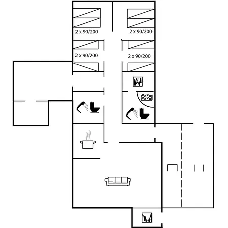 Сasa de vacaciones Jul - 900m From The Sea By Interhome Molby